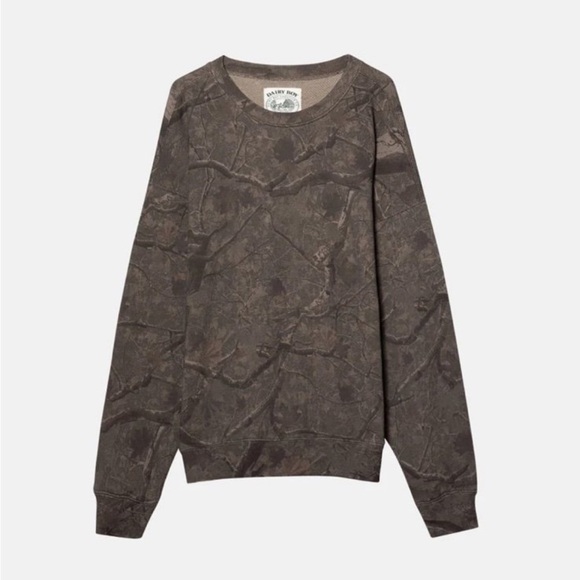 Crew neck rive camo dairy boy sweatshirt - Picture 5 of 6